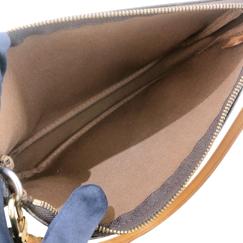 ルイ・ヴィトン LOUIS VUITTON ポシェット・アクセソワール M51980 ブラウン/GD金具 モノグラム レディース セカンドバッグ