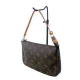 ルイ・ヴィトン LOUIS VUITTON ポシェット・アクセソワール M51980 ブラウン/GD金具 モノグラム レディース セカンドバッグ
