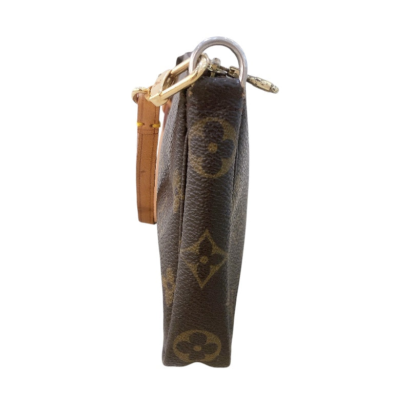 ルイ・ヴィトン LOUIS VUITTON ポシェット・アクセソワール M51980 ブラウン/GD金具 モノグラム レディース セカンドバッグ