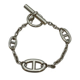 エルメス HERMES シェーヌダンクルファランドールブレスレット シルバー Ag925 ジュエリー