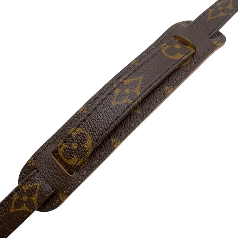 ルイ・ヴィトン LOUIS VUITTON ショルダーストラップ ブラウン　ゴールド金具 モノグラム レディース ショルダーストラップ