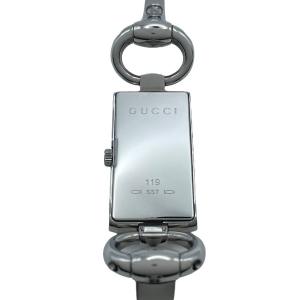 グッチ GUCCI トルナヴォーニ 119 シルバー SS レディース 腕時計