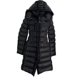 モンクレール MONCLER HERMINE ダウンコート G20931C5110053048 ブラック ナイロン レディース その他アウター