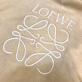 ロエベ LOEWE アナグラムロゴ プルオーバーパーカー H526Y25X03 ベージュ コットン メンズ パーカー