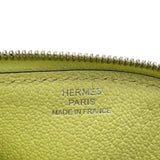 エルメス HERMES パドックコインケース Z刻 ジューヌブルジョン SV金具 シェーブル レディース コインケース