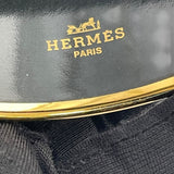エルメス HERMES エマイユGM ゴールド ブラウン メタル アクセサリー