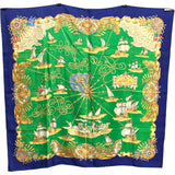 エルメス HERMES カレ90 VOILES DE LUMIERE シルク レディース スカーフ