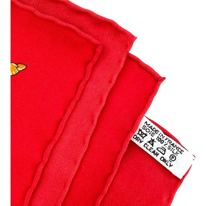 エルメス HERMES カレ90 コカイユ シルク レディース スカーフ