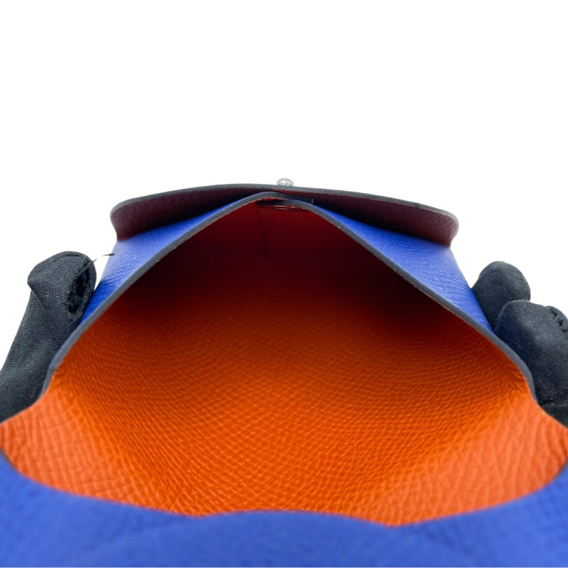 エルメス HERMES バスティア ヴェルソ B刻 ブルーロワイヤルx