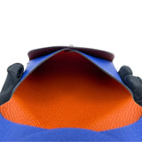 エルメス HERMES バスティア ヴェルソ B刻 ブルーロワイヤルxテールバテュー SV金具 エプソン レディース コインケース