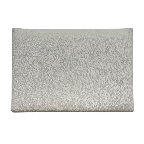 エルメス HERMES カルヴィデュオ U刻 ナタxケブラコ SV金具 ヴェルソ/シェーブル レディース カードケース