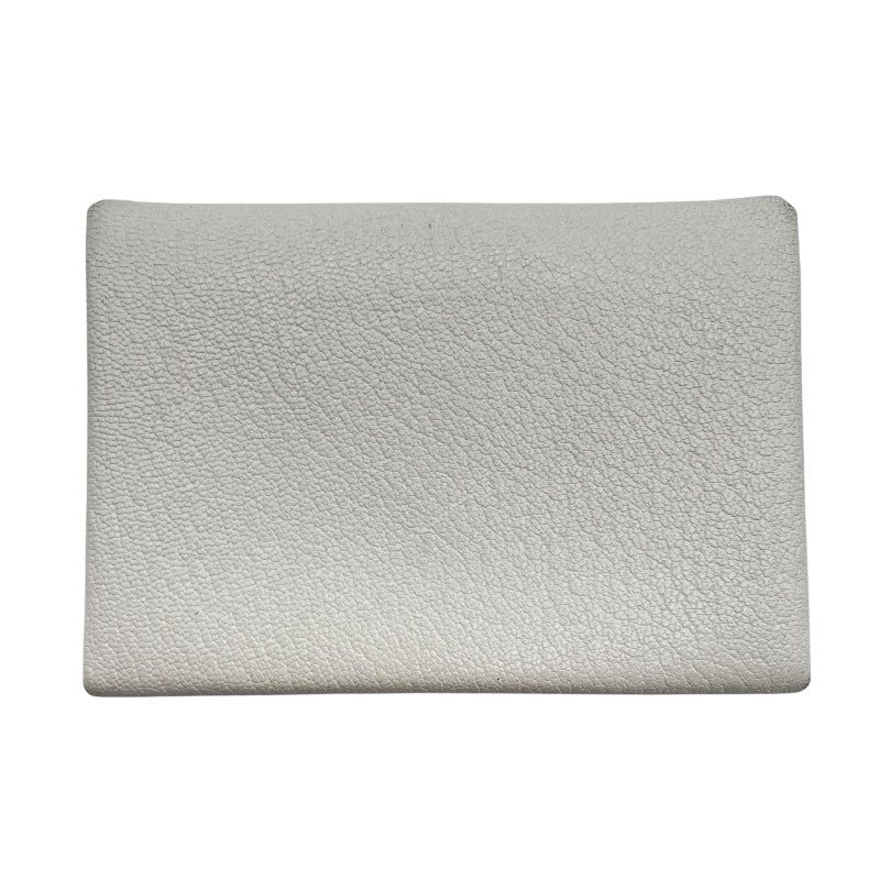 エルメス HERMES カルヴィデュオ U刻 ナタxケブラコ SV金具 ヴェルソ/シェーブル レディース カードケース