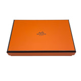 エルメス HERMES カルヴィデュオ U刻 ナタxケブラコ SV金具 ヴェルソ/シェーブル レディース カードケース