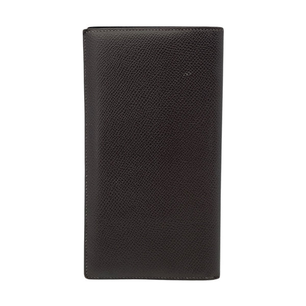 エルメス HERMES MC2 フレミング Z刻 エベンヌ エプソン メンズ 長財布