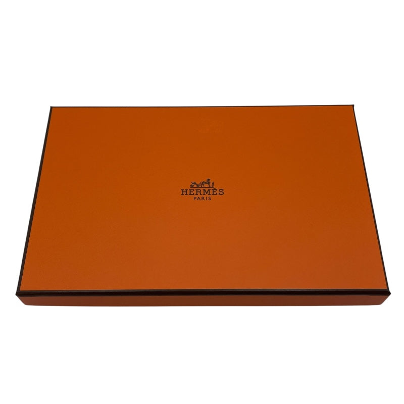 エルメス HERMES MC2 フレミング Z刻 エベンヌ エプソン メンズ 長財布