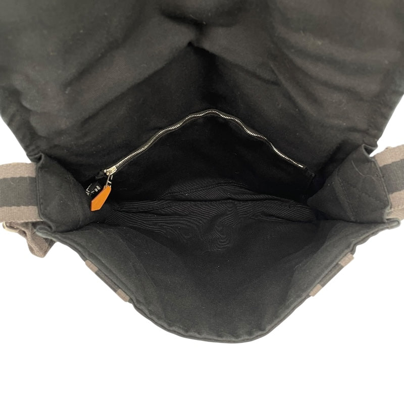 エルメス HERMES フールトゥバサスPM ブラック SV金具 トワル レディース ショルダーバッグ