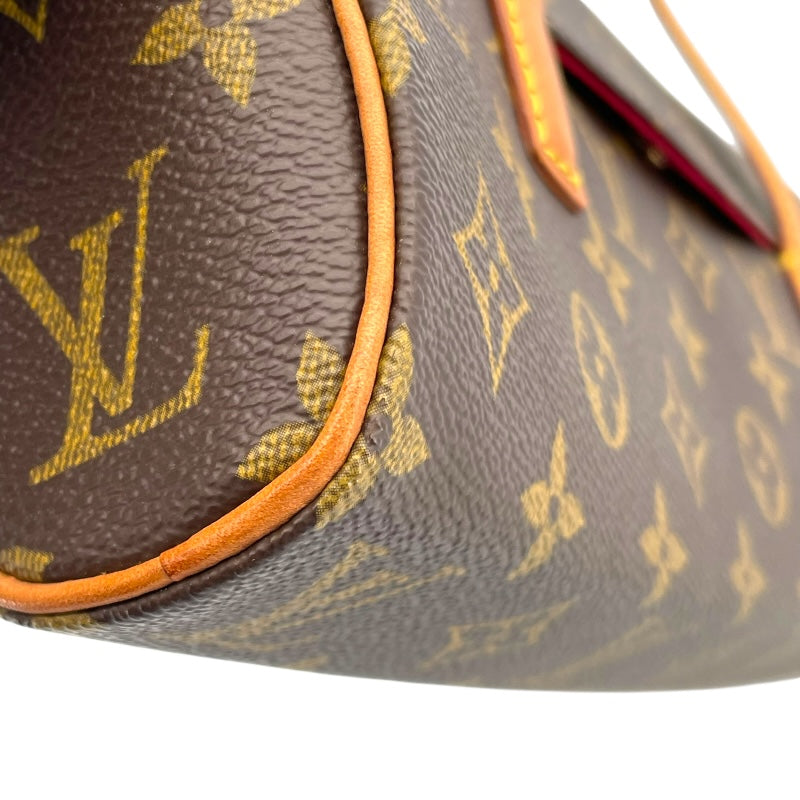 ルイ・ヴィトン LOUIS VUITTON ソナチネ ブラウン モノグラム レディース ハンドバッグ