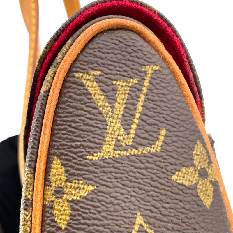 ルイ・ヴィトン LOUIS VUITTON ソナチネ ブラウン モノグラム レディース ハンドバッグ