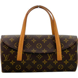 ルイ・ヴィトン LOUIS VUITTON ソナチネ ブラウン モノグラム レディース ハンドバッグ