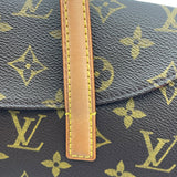 ルイ・ヴィトン LOUIS VUITTON ソナチネ ブラウン モノグラム レディース ハンドバッグ