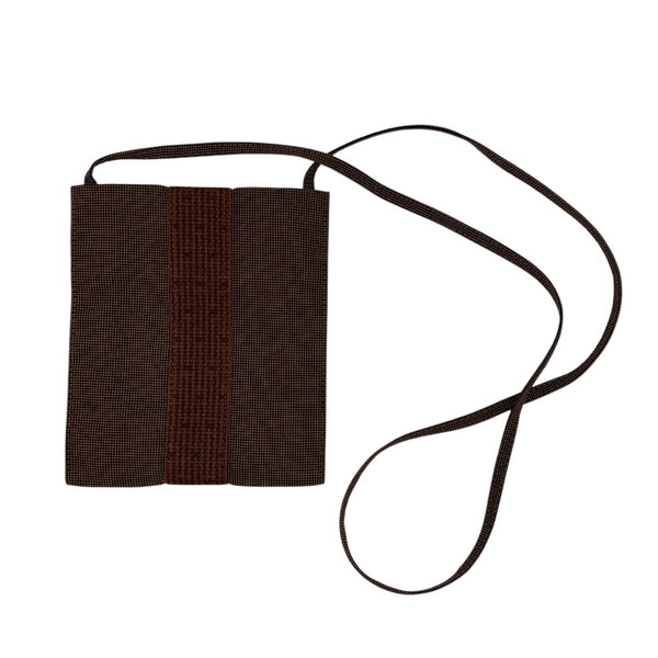 エルメス HERMES エールラインポシェット ブラウン トワル レディース