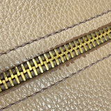 ミュウミュウ miu miu 2WAY ハンドバッグ ベージュ レザー レディース ハンドバッグ