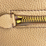 ミュウミュウ miu miu 2WAY ハンドバッグ ベージュ レザー レディース ハンドバッグ