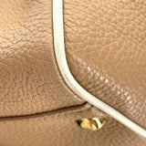 ミュウミュウ miu miu 2WAY ハンドバッグ ベージュ レザー レディース ハンドバッグ