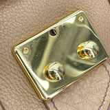 ミュウミュウ miu miu 2WAY ハンドバッグ ベージュ レザー レディース ハンドバッグ