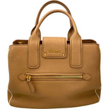 ミュウミュウ miu miu 2WAY ハンドバッグ ベージュ レザー レディース ハンドバッグ