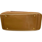 ミュウミュウ miu miu 2WAY ハンドバッグ ベージュ レザー レディース ハンドバッグ