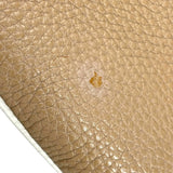 ミュウミュウ miu miu 2WAY ハンドバッグ ベージュ レザー レディース ハンドバッグ