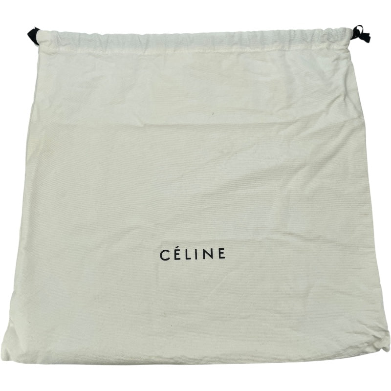 セリーヌ CELINE ラゲージ　マイクロショッパー グレージュ ドラムドカーフ レディース ハンドバッグ