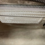 セリーヌ CELINE ラゲージ　マイクロショッパー グレージュ ドラムドカーフ レディース ハンドバッグ