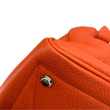 エルメス HERMES ヴィクトリア2 35 T刻 オレンジポピー SV金具 フルートゥ/トリヨン レディース ハンドバッグ