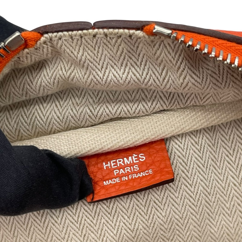 エルメス HERMES ヴィクトリア2 35 T刻 オレンジポピー SV金具 フルートゥ/トリヨン レディース ハンドバッグ