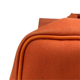 エルメス HERMES ヴァルパラインMM オレンジ SV金具 トワル ユニセックス トートバッグ