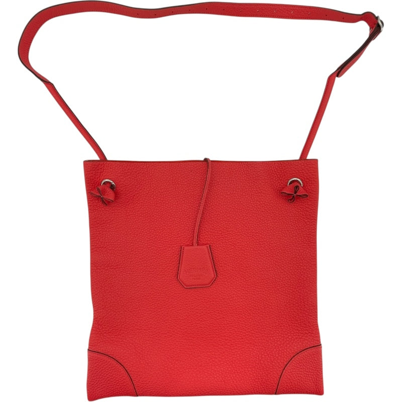 エルメス HERMES シルキーシティPM Y刻印 ローズテキサス SV金具 トリヨン レディース ショルダーバッグ