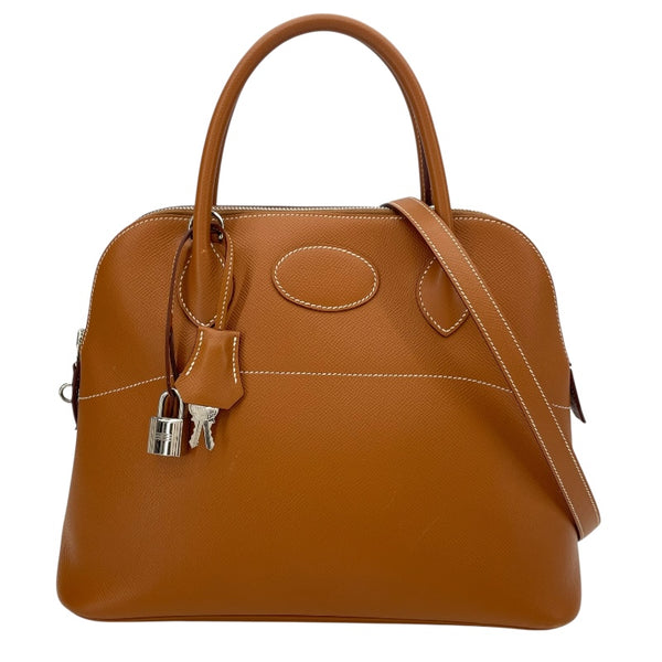 エルメス HERMES ボリード31 □O刻 ゴールド SV金具 エプソン レディース ショルダーバッグ
