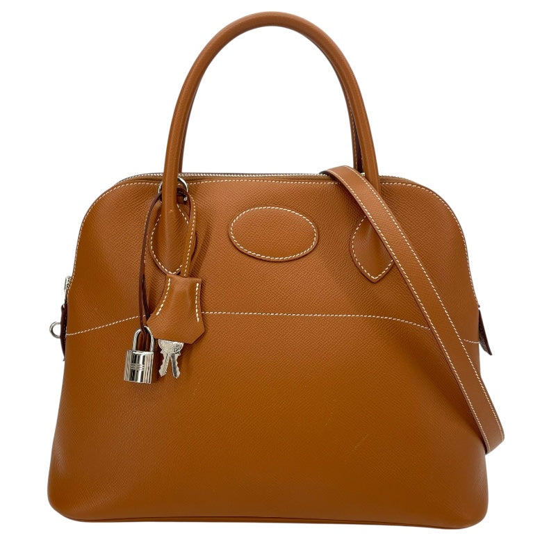 エルメス HERMES ボリード31 □O刻 ゴールド SV金具 エプソン レディース ショルダーバッグ