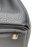 エルメス HERMES バーキン30 D刻 ブラック GD金具 トゴ レディース ハンドバッグ