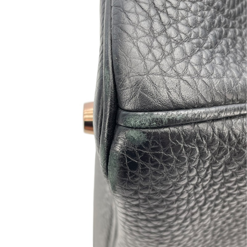 エルメス HERMES バーキン30 D刻 ブラック GD金具 トゴ レディース ハンドバッグ