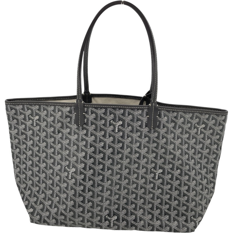 ゴヤール GOYARD サンルイPM グレー ゴヤールディンキャンバス レディース トートバッグ
