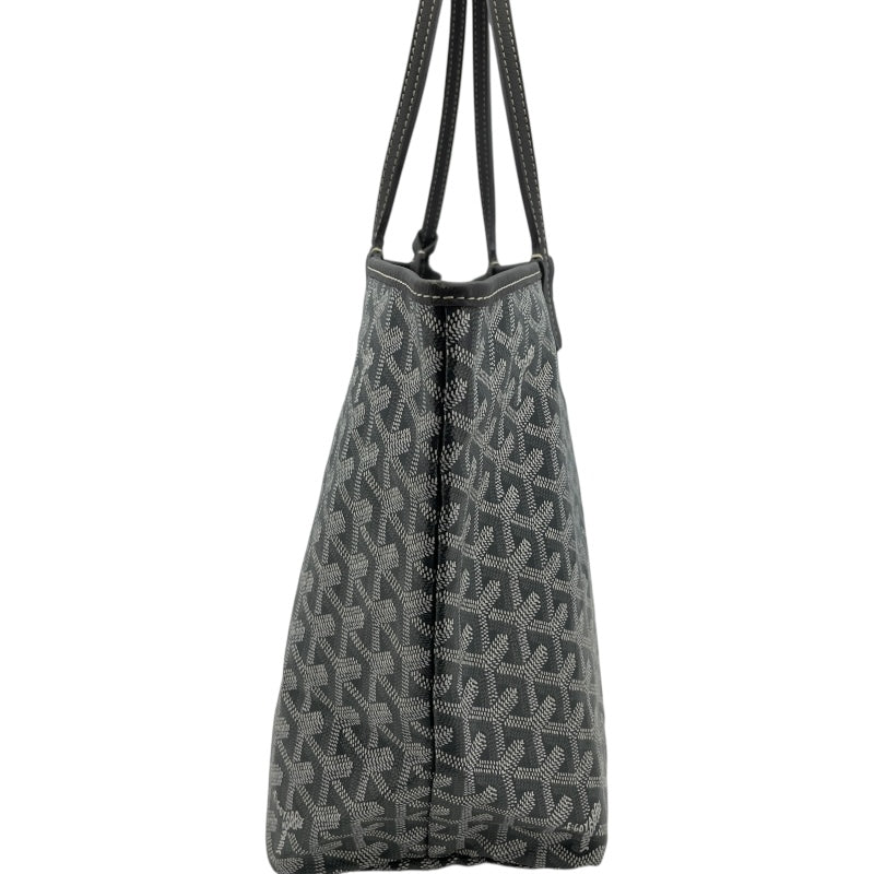 ゴヤール GOYARD サンルイPM グレー ゴヤールディンキャンバス レディース トートバッグ