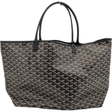 ゴヤール GOYARD サンルイGM ブラック ゴヤールディンキャンバス レディース トートバッグ