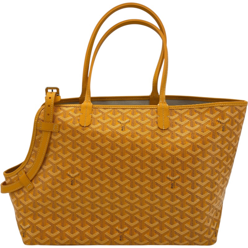 ゴヤール GOYARD シアン・グリ イエロー ゴヤールディンキャンバス レディース トートバッグ