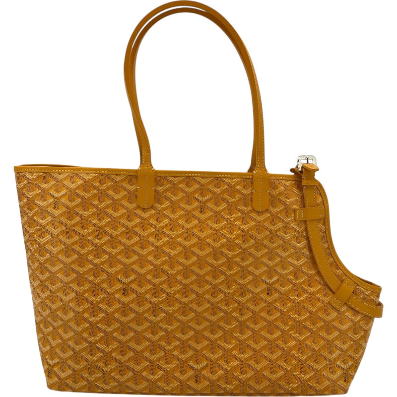 ゴヤール GOYARD シアン・グリ イエロー ゴヤールディンキャンバス レディース トートバッグ