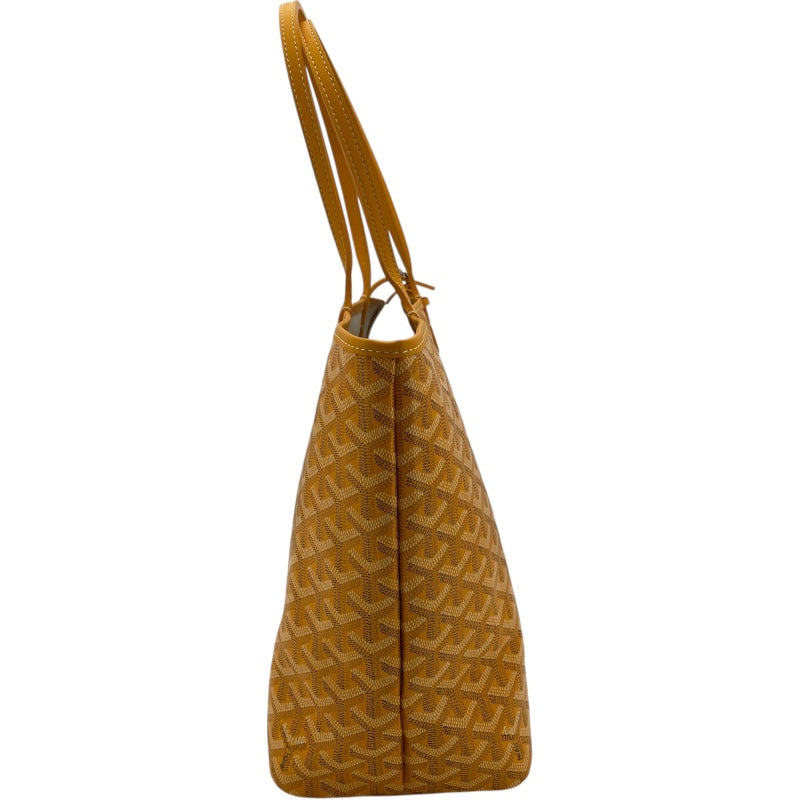 ゴヤール GOYARD シアン・グリ イエロー ゴヤールディンキャンバス