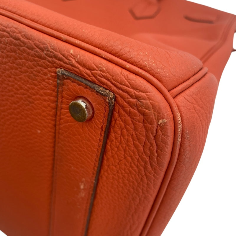 エルメス HERMES オータクロア40 X HA 004 テールバテュー/SV金具 トゴ レディース ハンドバッグ