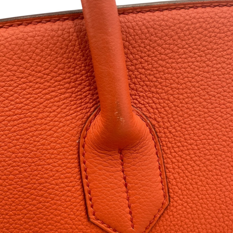 エルメス HERMES オータクロア40 X HA 004 テールバテュー/SV金具 トゴ レディース ハンドバッグ